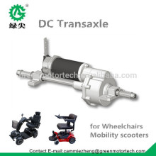24V dc wheelchair motor with gear axle